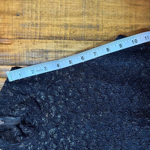 Blondie and Me by Linda Bernell Deep Navy/Black Formal Evening Dress - Picture 5 of 15